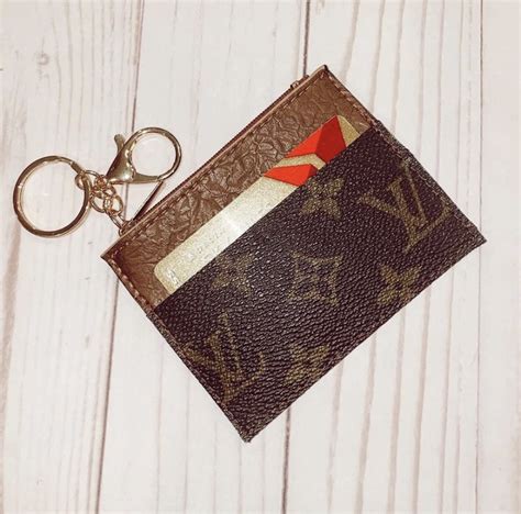 louis vuitton credit card wallets|Louis Vuitton small wallet keychain.